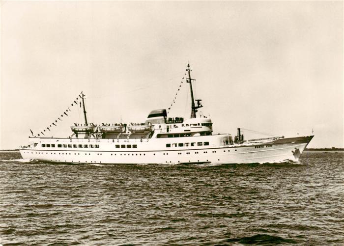 Dampfer Binnenschifffahrt Seebaederschiff Bunte Kuh
