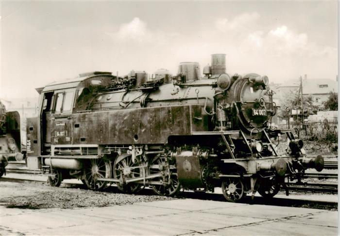Eisenbahn Railway Chemin de Fer Personenzugtenderlokomotive der DR