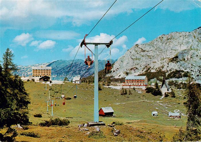 Sessellift Chairlift Telesiege Tauplitzalm