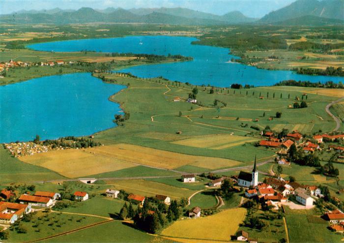 Taching See Fliegeraufnahme