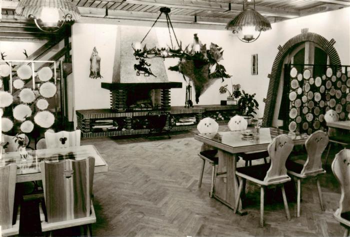 Koserow Ostseebad Usedom Forstferienobjekt Damerow Kaminhalle