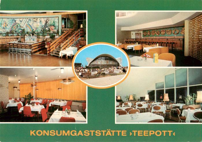 Warnemuende Ostseebad Konsum Gaststaette Teepott Gastraeume