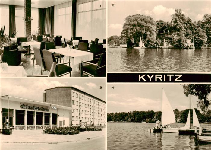 Kyritz Brandenburg Kreiskulturhaus Gaststaette Untersee Inselgaststaette Einkauf