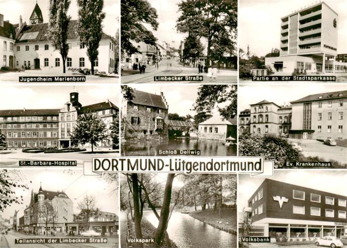 Luetgendortmund Dortmund Jugendheim Marienborn Limbecker Strasse Stadtsparkasse