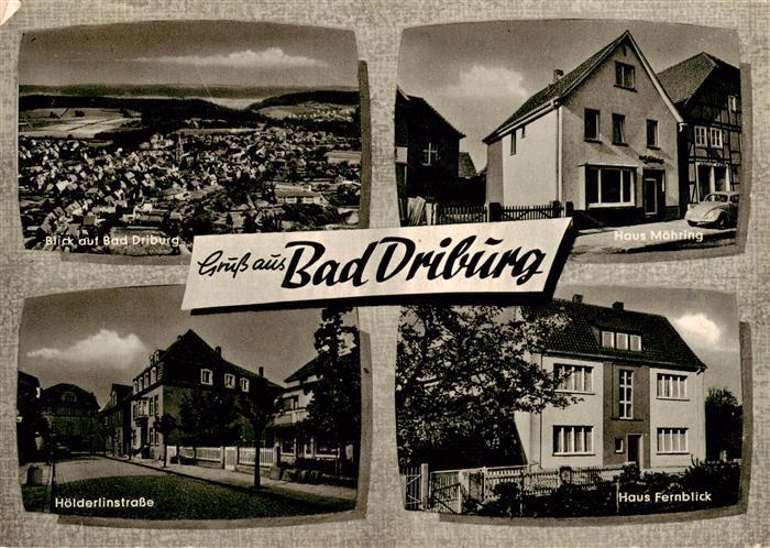 Bad Driburg Panorama Haus Moehring Hoelderlinstrasse Haus Fernblick