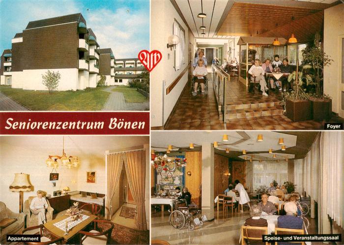 Boenen Seniorenzentrum Foyer Appartement Speise und Veranstaltungssaal