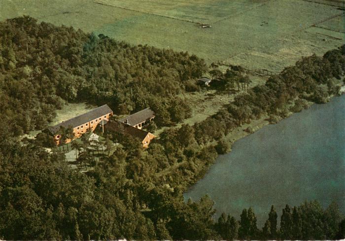 Luenen UNNA NRW Jugendherberge Cappenberger See Fliegeraufnahme
