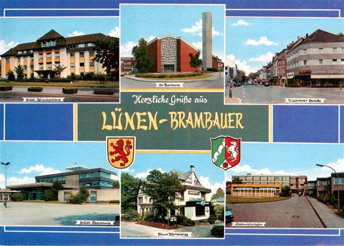 Brambauer Krankenhaus St Barbara Waltroper Strasse Realschule Haus Herrenthey Al