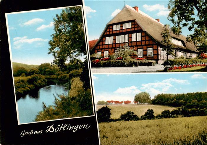 Doetlingen Weiher Gasthof Panorama