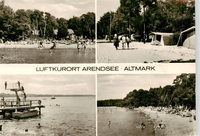 Arendsee Altmark Strandpartien Strandbad