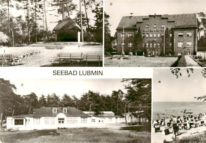 Lubmin Ostseebad Musikpavillon Ernst Kamieth Heim Ferienheim der Handwerker des