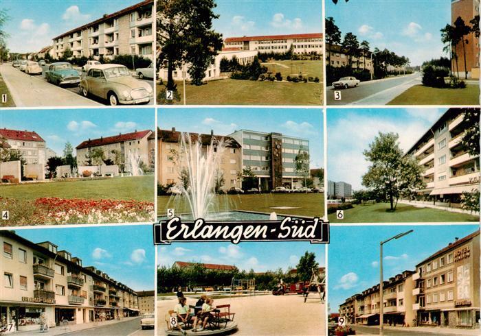 ERLANGEN Bayern Breslauer Str Stettiner Str Sparkasse Karlsbader Str Michael Pos