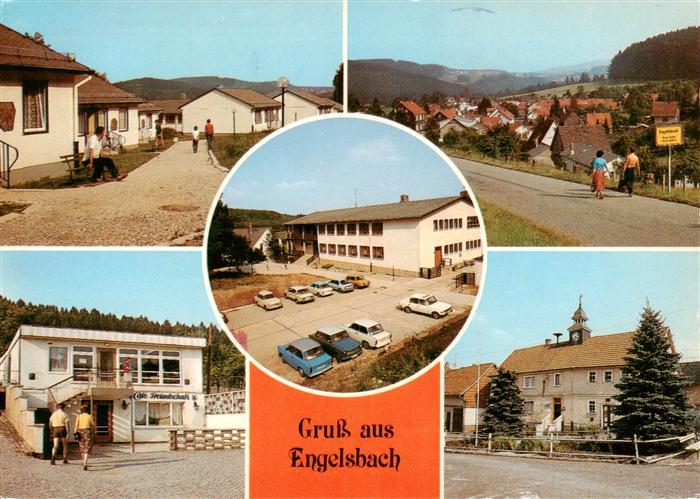 Engelsbach Bungalows der Urlaubersiedlung Teilansicht Hauptgebaeude Cafe Freunds