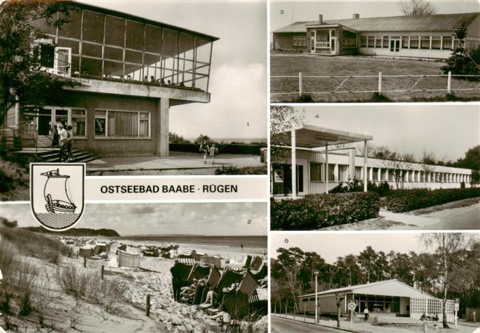 Baabe Ostseebad Ruegen HOG Inselparadies Strand HOG Am See Erholugsheim Haus Gra