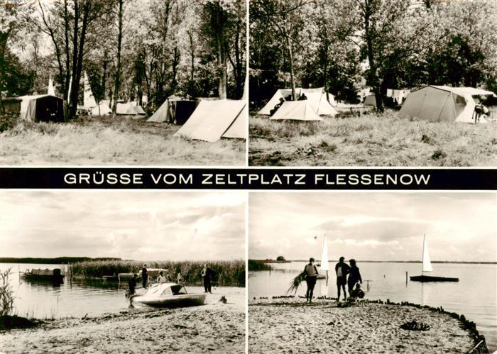 Rubow Zeltplatz Flessenow Strandpartien