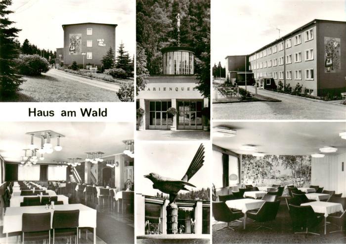 Bad Elster Erholungsheim Haus am Wald Gastraeume Marienquelle