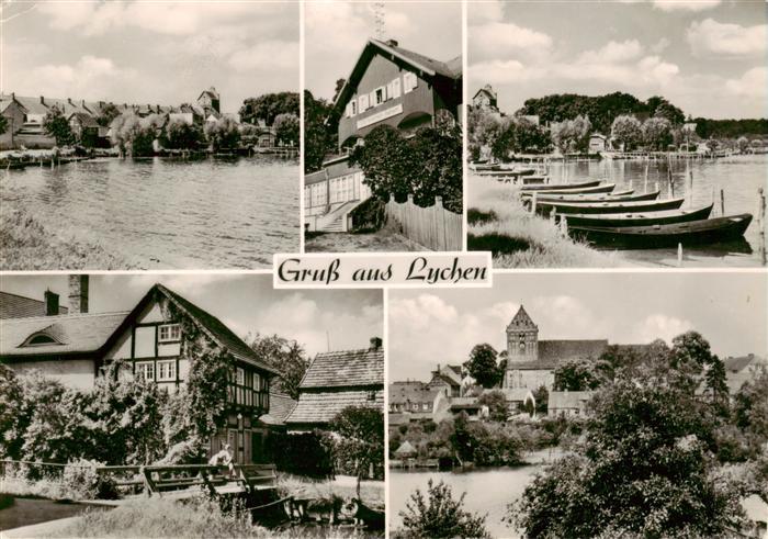 Lychen Seepartie Bootsliegeplatz Gasthaus