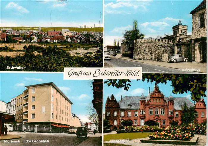 Eschweiler Rheinland Panorama Krankenhaus Marienstrasse Ecke Grabenstrasse Amts