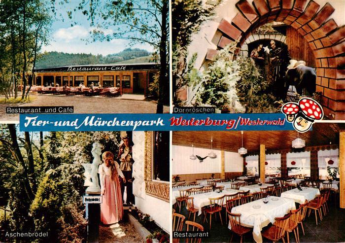 Westerburg Westerwald Tier und Maerchenpark Restaurant Cafe Dornroeschen Aschenb