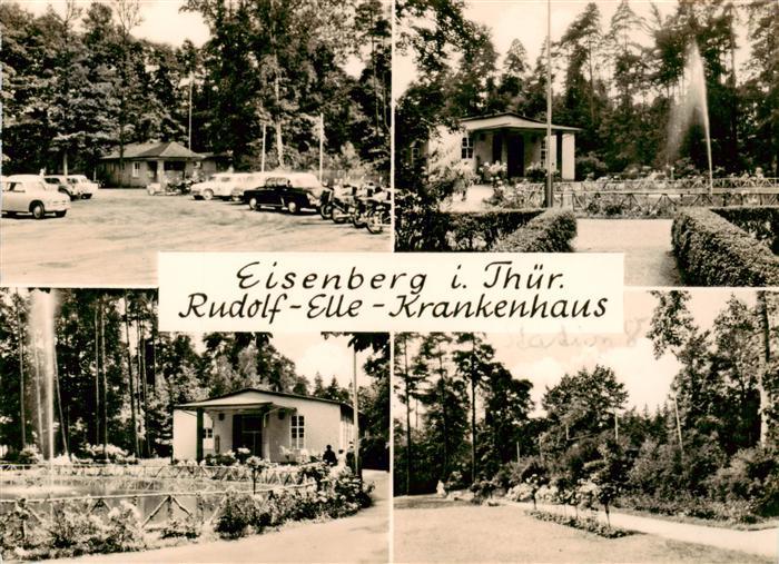 Eisenberg Thueringen Rudolf Elle Krankenhaus Teilansichten