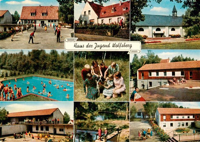Nuetterden Haus der Jugend Wolfsberg Spielplaetze Schwimmbad Kirche