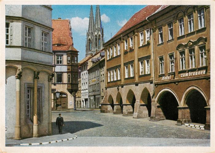 Goerlitz  Sachsen mit Laubengang Peterskirche Waage Ratsapotheke