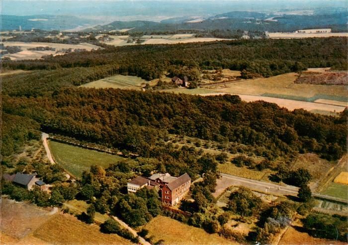 Herbede Witten Fliegeraufnahme mit Kurhaus Vormholz Gaststaette Pension