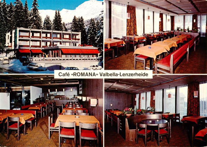 Valbella  Lenzerheide GR Cafe Romana Gastraeume