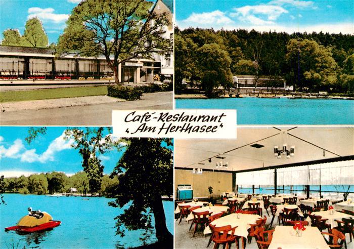 Holzappel Cafe Restaurant Am Herthasee Gastraum Seepartien