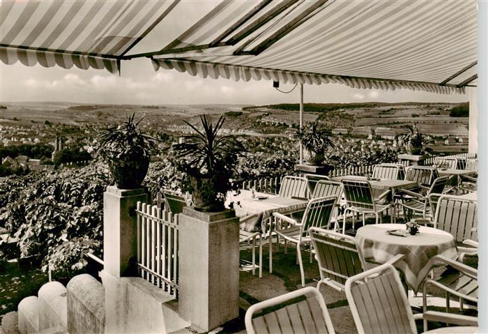 Bad Mergentheim Terrassencafe Waldeck