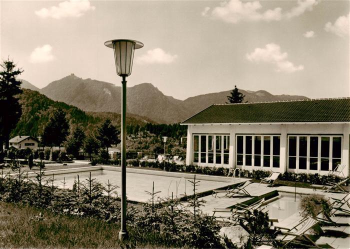 Eschenlohe Kurheim fuer Mittarbeiter des Hauses Siemens