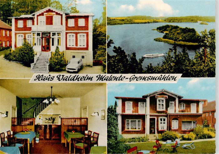 Malente-Gremsmuehlen Haus Waldheim Gastraum Seepartie