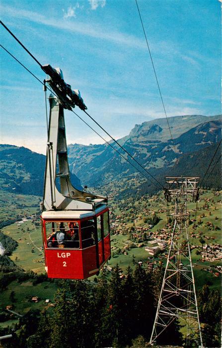 Grindelwald BE Luftseilbahn Grindelwald - Pfingstegg