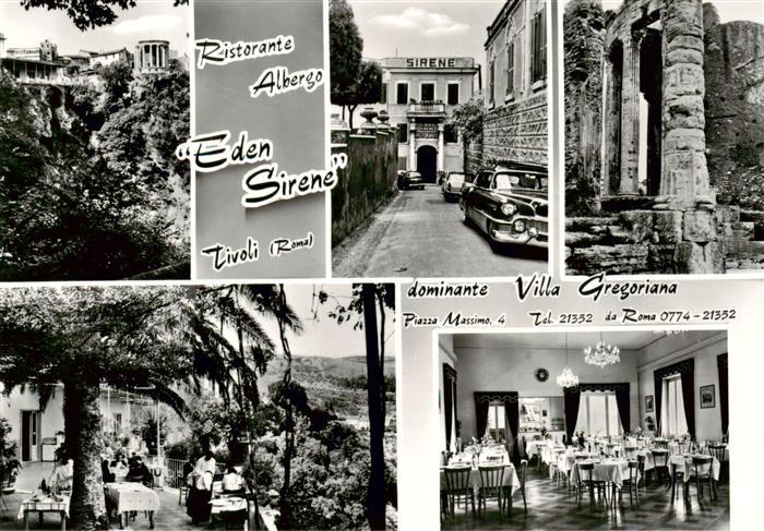 Tivoli  Roma IT Ristorante Albergo Eden Sirene