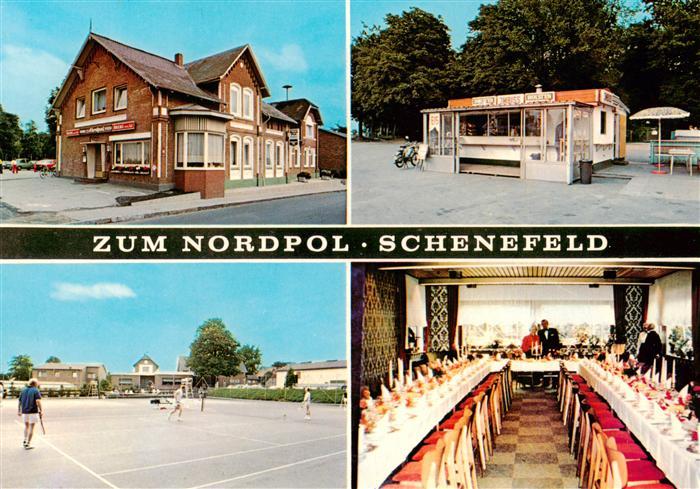 Schenefeld Holstein Gaststaette Zum Nordpol Festtafel Tennisanlage