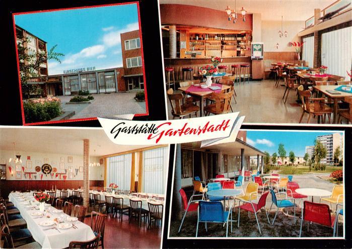 Wandsbek Hamburg Gaststaette Gartenstadt Gastraum Terrasse