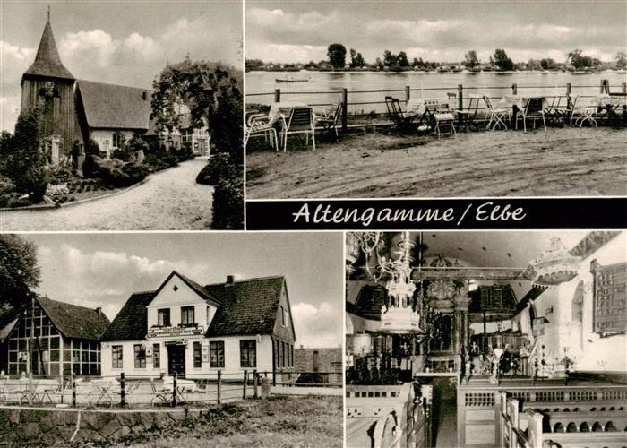 Altengamme Gaststaette Norddeutsches Haus Kirche