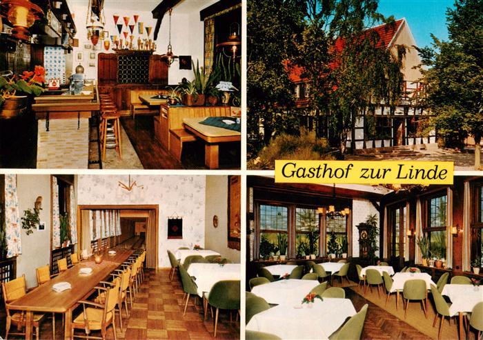 Seppenrade Gasthof zur Linde Gaststube Kegelbahn