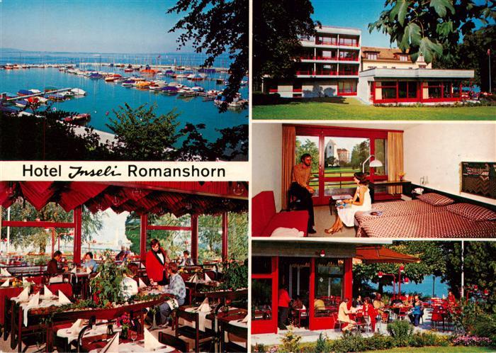 Romanshorn TG Hotel Restaurant Inseli Hafen Bodensee