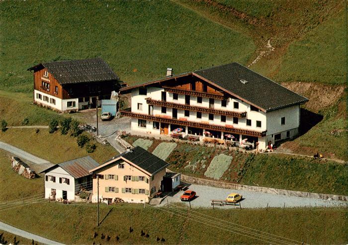 Marul Raggal Pension Alpenfrieden Haus Sennerhuette Weisses Haus Fliegeraufnahme