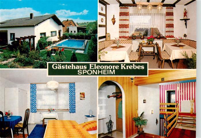 Sponheim Gaestehaus Eleonore Krebes Gastraeume Pool Zimmer