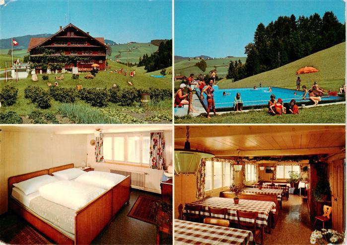 Baechli-Hemberg SG Pension Frohheim Zimmer Gastraum Schwimmbad