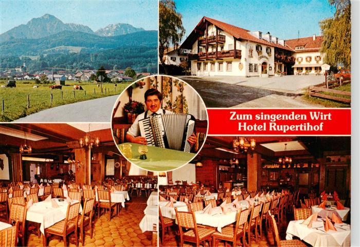 Ainring Zum singenden Wirt Hotel Rupertihof Gastraeume