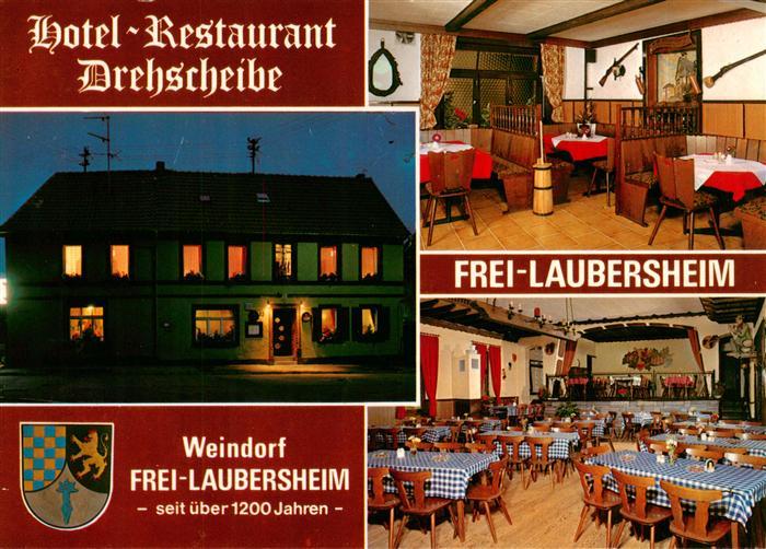 Frei-Laubersheim Hotel Restaurant Drehscheibe Gastraeume