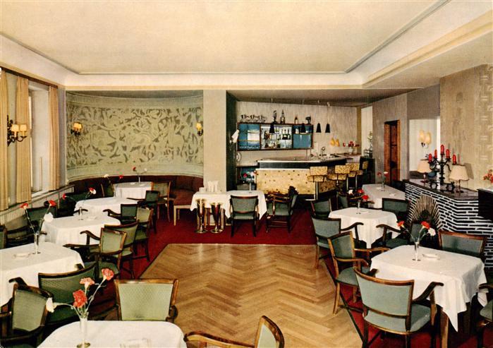 Oberstdorf Hotel Cafe Baur Gastraum