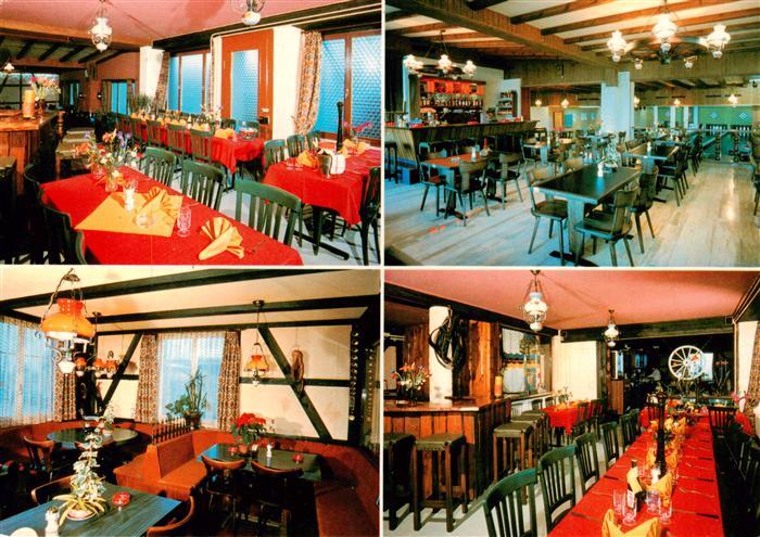 Hoerhausen Gasthof zur Traube Gastraeume Kegelbahn