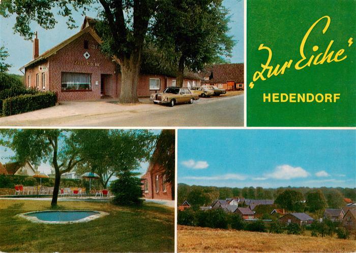 Hedendorf Buxtehude Hotel Gasthaus Zur Eiche Freiterrasse Panorama