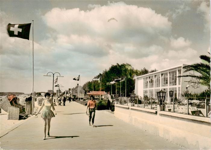 Groemitz Ostseebad Strandpromenade