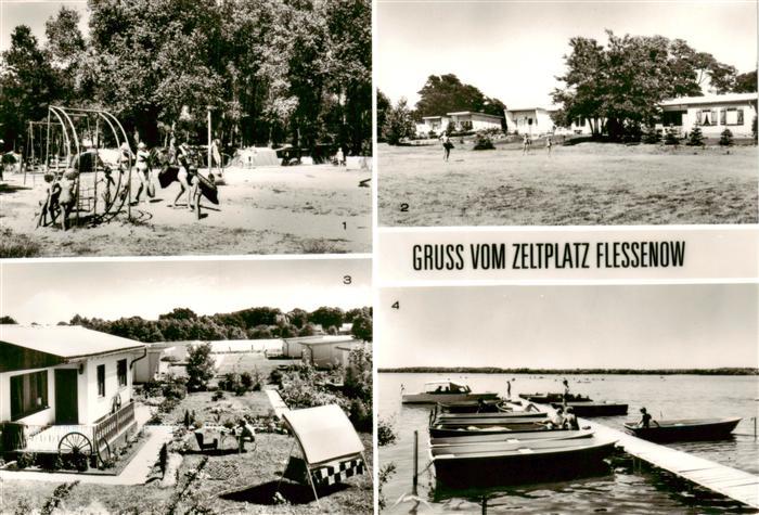 Flessenow Rubow Dobin Schweriner See Zeltplatz Bungalows Bootsanleger