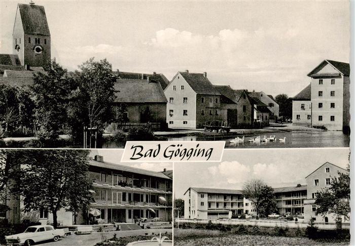 Bad Goegging Ortsmotiv mit Kirche